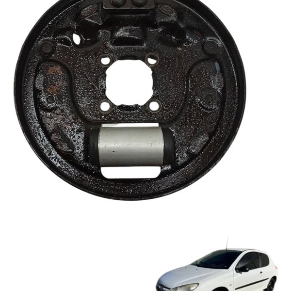 Sapata Espelho Freio Traseiro Direito Peugeot 206 2004 2005