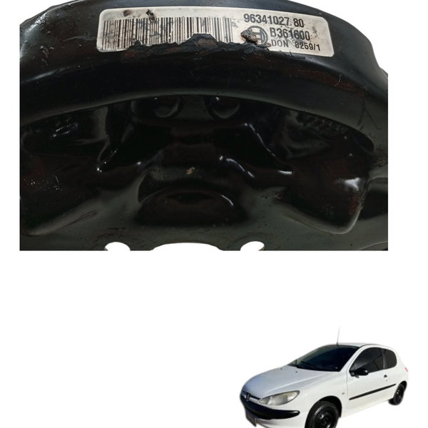 Sapata Espelho Freio Traseiro Direito Peugeot 206 2004 2005