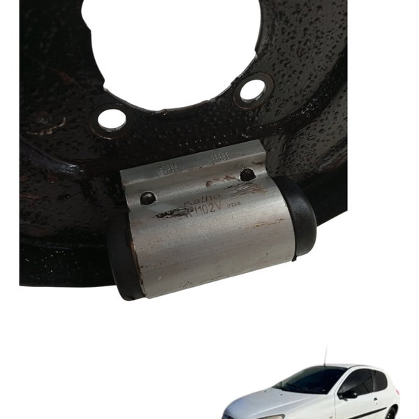 Sapata Espelho Freio Traseiro Direito Peugeot 206 2004 2005
