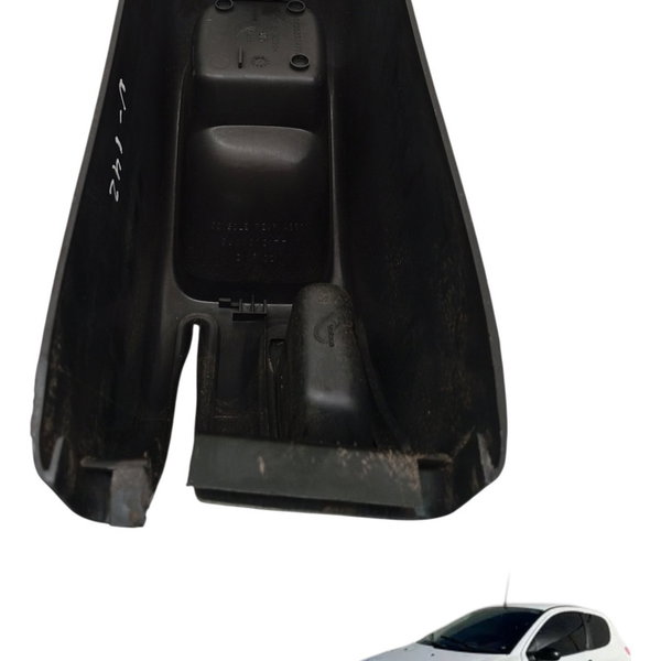 Console Central Freio Mão Peugeot 206 2004 2005 2006 2007