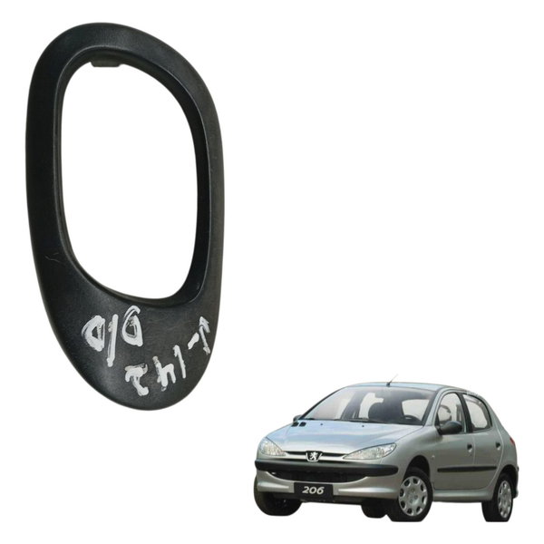 Moldura Maçaneta Interna Dianteira Direita Peugeot 206 2005