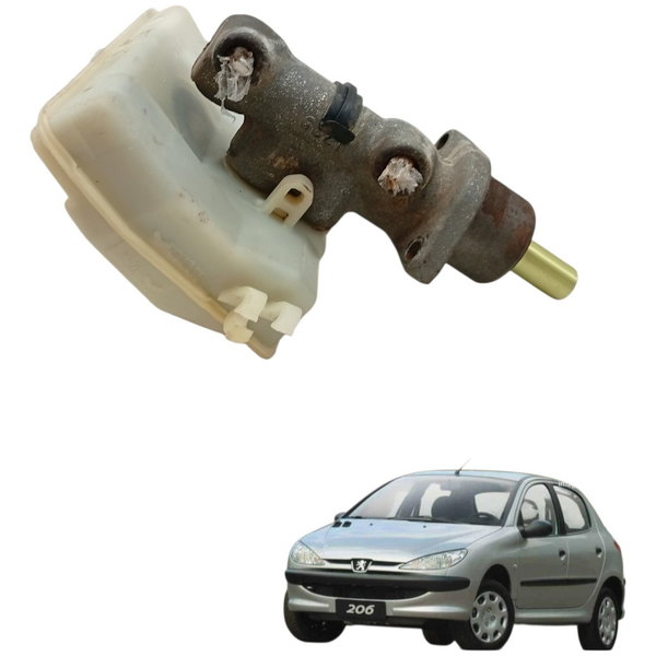 Cilindro Mestre Freio Reservatorio Peugeot 206 2072004 2005