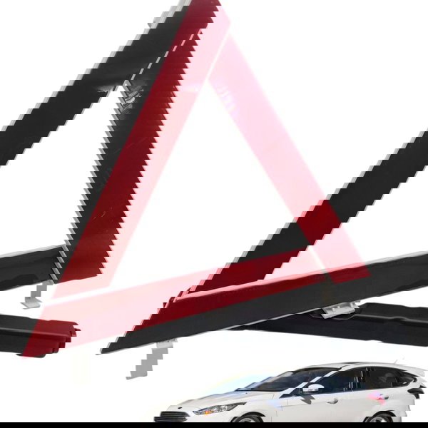 Triangulo Sinalização Segurança Ford Focus 2015detalhe