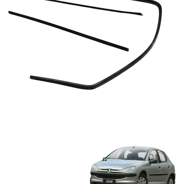 Kit Canaleta Dianteira Direita Peugeot 206 2004 2005 2006