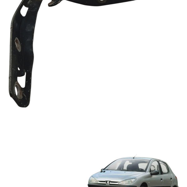 Dobradiça Direita Capo Peugeot 206 1.4 2005 2006 2007 2008