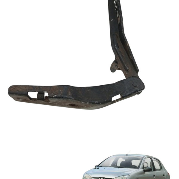Dobradiça Direita Capo Peugeot 206 1.4 2005 2006 2007 2008
