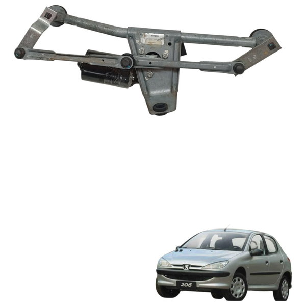 Galhada Motor Limpador Parabrisa Peugeot 206 2004 2005 0006