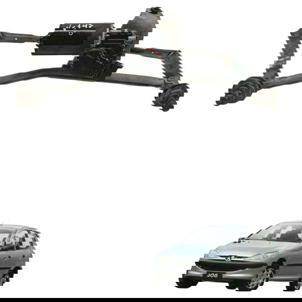 Galhada Motor Limpador Parabrisa Peugeot 206 2004 2005 0006