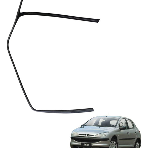 Guarnição Porta Traseira Direita Peugeot 206 2004 2005 2006
