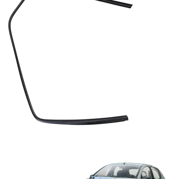 Guarnição Porta Traseira Direita Peugeot 206 2004 2005 2006