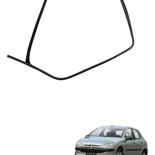 Guarnição Porta Traseira Esquerda Peugeot 206 2004 2005