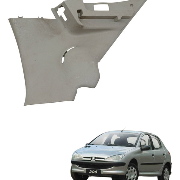 Moldura Suporte Bagagito Esquerdo Peugeot 206 2005 2006 2007