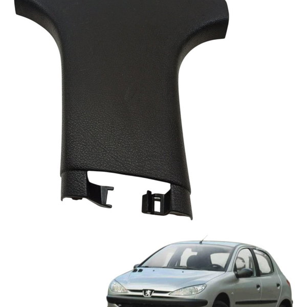 Moldura Esquerda Inferiror Coluna Central Peugeot 206 2005