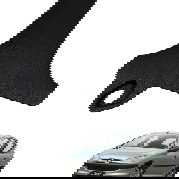 Moldura Esquerda Inferiror Coluna Central Peugeot 206 2005