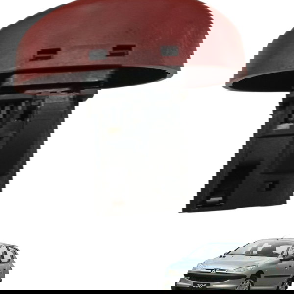 Botão Pisca Alerta Painel Peugeot 206 2003 2004 2005 2006