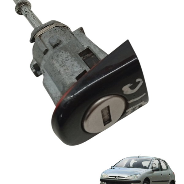 Cilindro Fechadura Porta Dianteira Esquerda Peugeot 206 2005