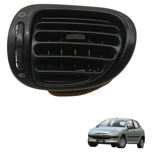 Difusor Ar Direito Painel Peugeot 206 2004 2005 2006 2007