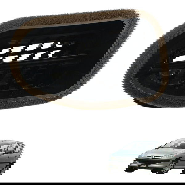 Difusor Ar Direito Painel Peugeot 206 2004 2005 2006 2007