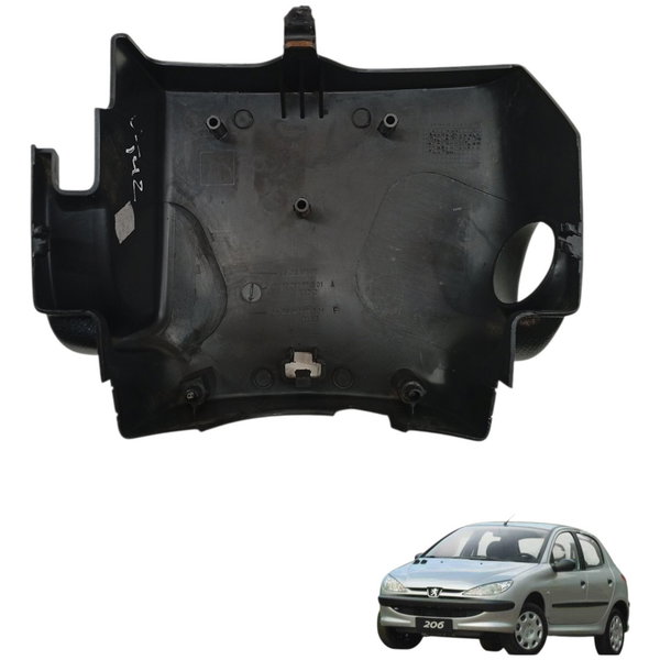 Moldura Inferior Coluna Direção Peugeot 206 2004 2005 2006