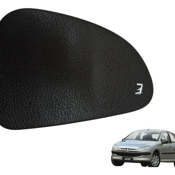 Acabamento Tampa Lateral Esquerda Painel Peugeot 206 2005
