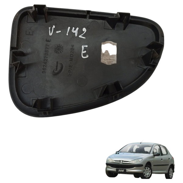 Acabamento Tampa Lateral Esquerda Painel Peugeot 206 2005