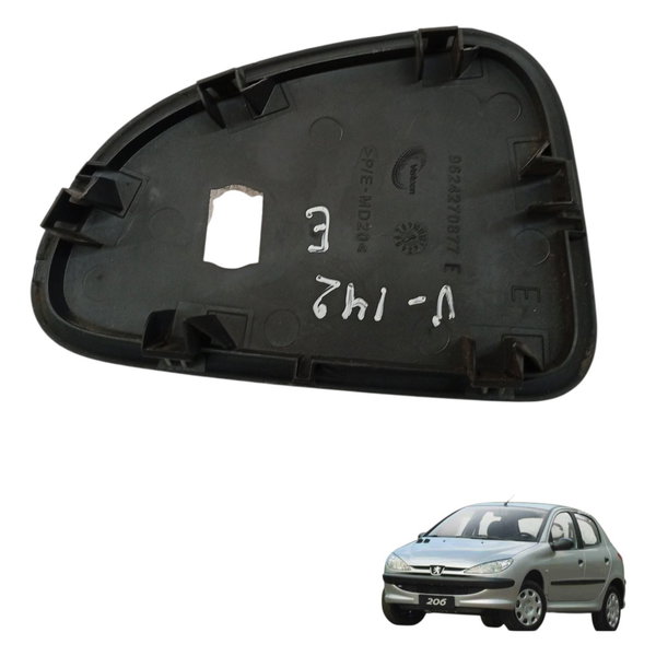 Acabamento Tampa Lateral Esquerda Painel Peugeot 206 2005