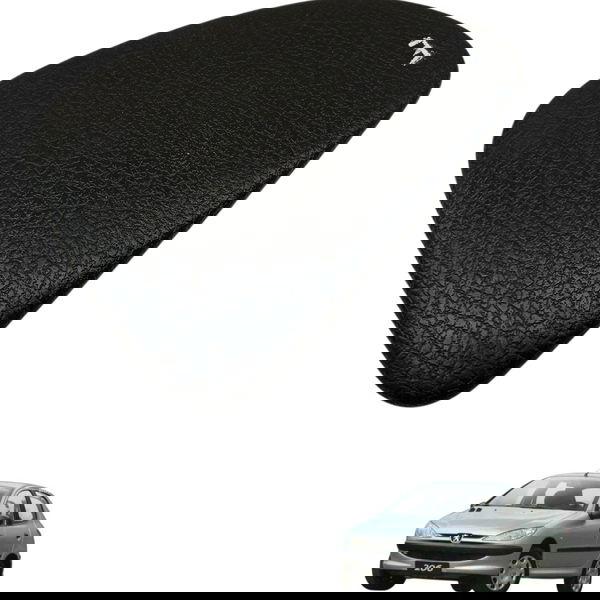 Acabamento Tampa Lateral Esquerda Painel Peugeot 206 2005