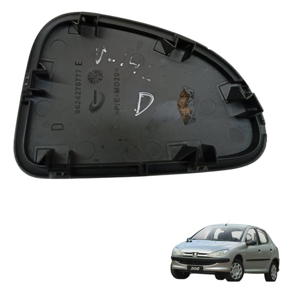 Acabamento Tampa Lateral Direita Painel Peugeot 206 2005