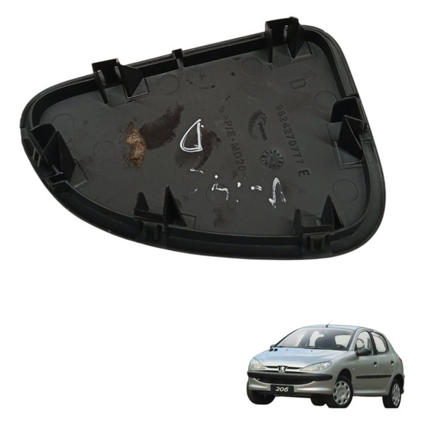 Acabamento Tampa Lateral Direita Painel Peugeot 206 2005