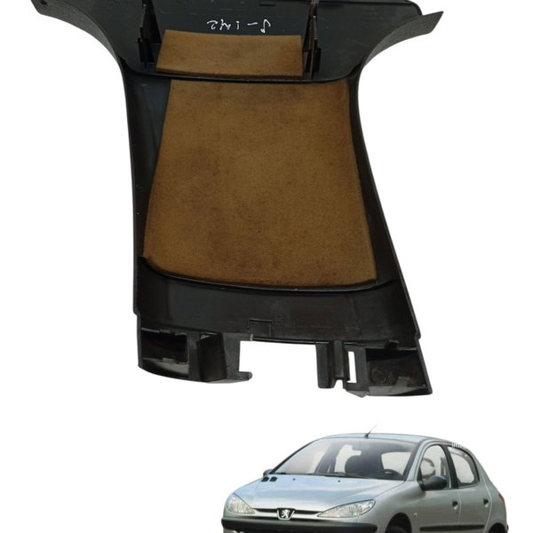 Moldura Direita Inferiror Coluna Peugeot 206 2005 Detalhe