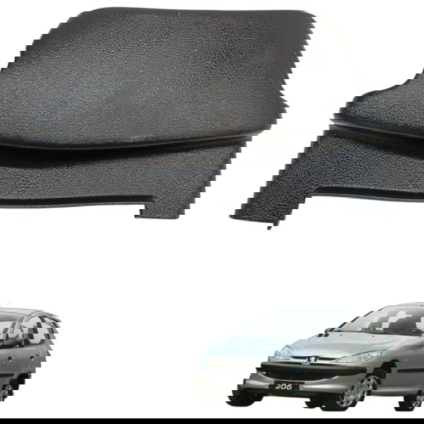 Moldura Superior Coluna Direção Peugeot 206 2004 2005 2006