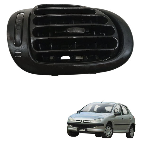 Difusor Ar Esquerdo Painel Peugeot 206 2004 2005 2006 2007