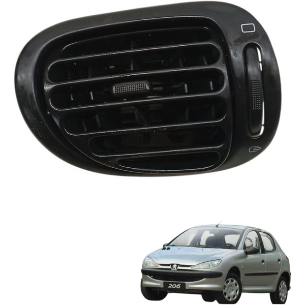 Difusor Ar Esquerdo Painel Peugeot 206 2004 2005 2006 2007