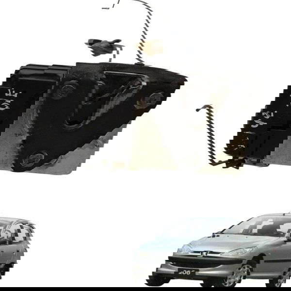 Fechadura Dianteira Esquerda Peugeot 206 2004 2005 2006 2007