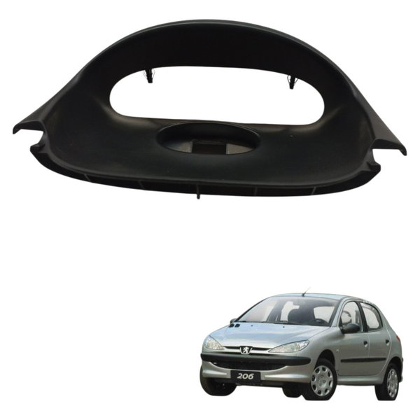 Moldura Computador Bordo Peugeot 206 2003 2004 2005 2006