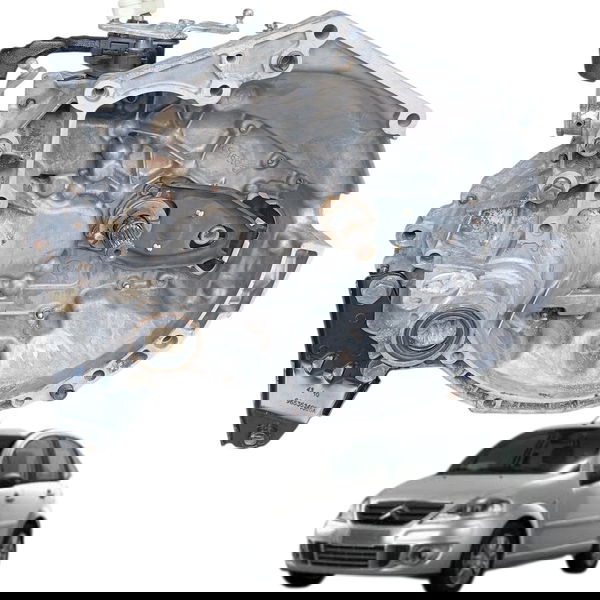 Caixa Cambio Manual Citroen C3 Glx 1.4 8v 2011 2012 2013