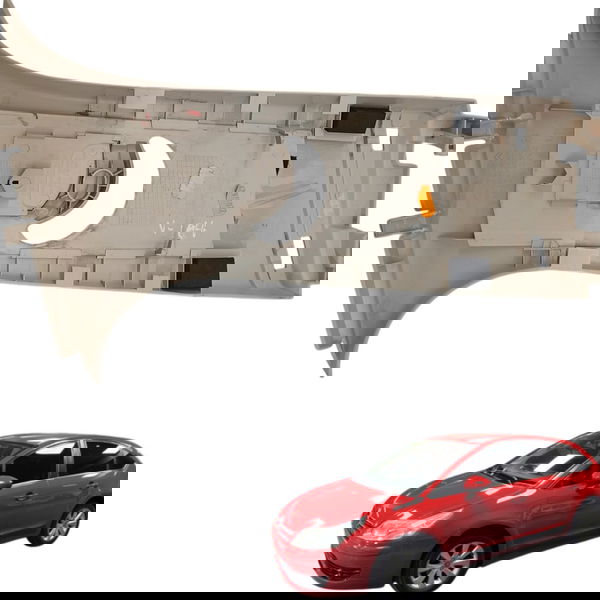 Moldura Superior Coluna Esquerda Citroen C4 Glx 2013 Detalhe