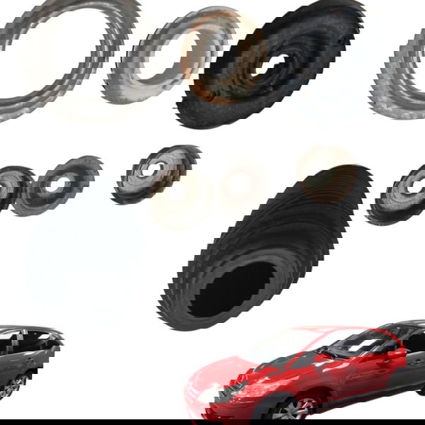 Kit Coifa Base Amortecedor Dianteiro Citroen C4 Glx 2013