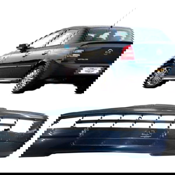 Parachoque Traseiro Chevrolet Astra Hatch 1.8 2000 Detalhe