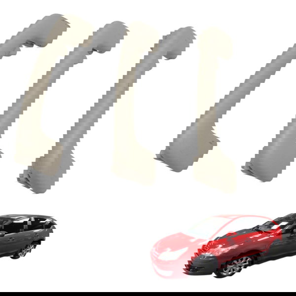 Kit Alça Teto Pqp Citroen C4 Glx Hatch 2013 2014 2015 2016