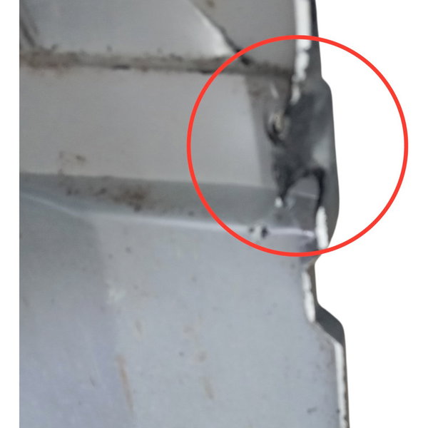 Spoiler Saia Lateral Esquerdo Gm Astra 4p 2008 2009 Detalhe