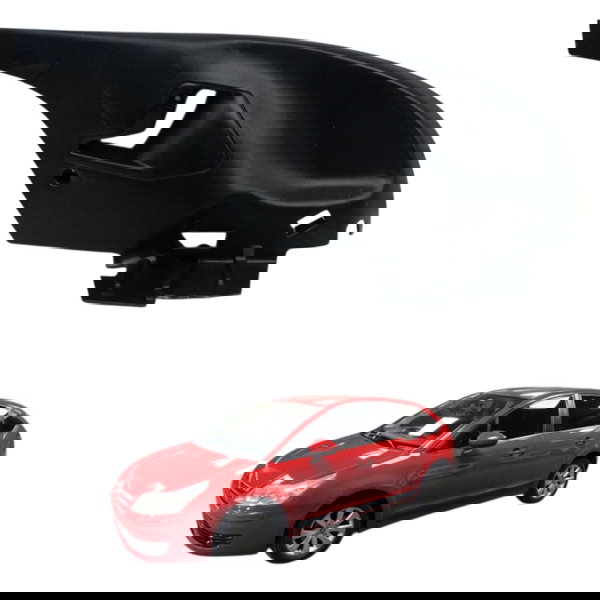 Acabamento Console Esquerda Citroen C4 Glx 2012 Detalhe