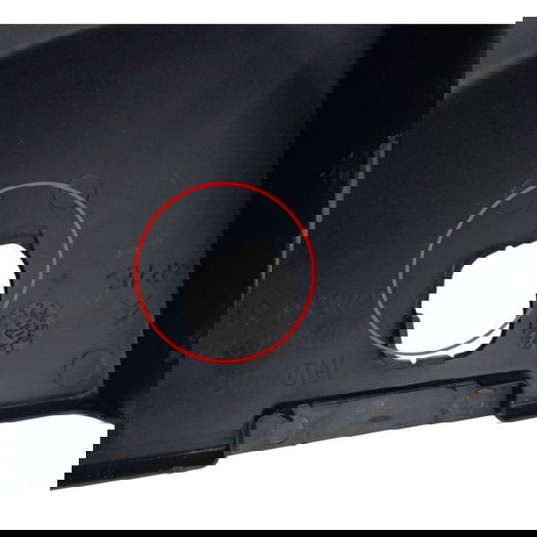 Moldura Inferior Coluna Direção Citroen C4 Glx 2013 Detalhe