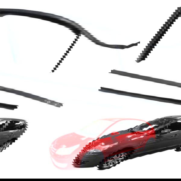 Kit Canaleta Dianteira Direita Citroen C4 Glx 2013 Detalhe