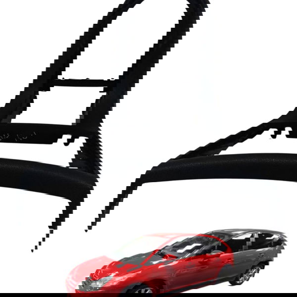 Acabamento Moldura Console Central Citroen C4 Hatch 2013