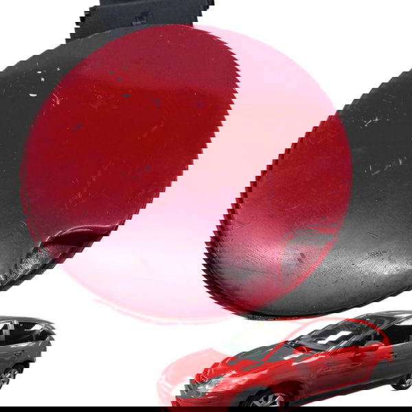 Portinhola Tanque Combustível Citroen C4 Glx 2013 2014 2015 Vermelho 2013