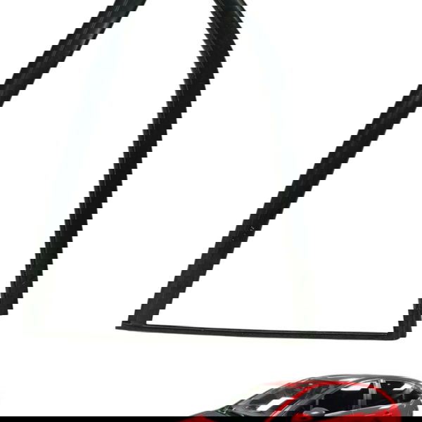 Moldura Vidro Fixo Esquerdo Citroen C4 Glx 2013 2014 2015