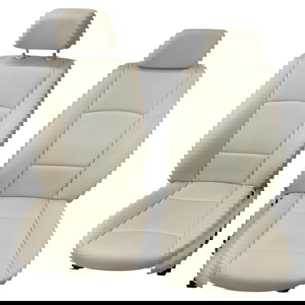 Jogo Bancos Couro Bmw X1 S Drive 2.0 N20 2013 2014 Detalhe Creme