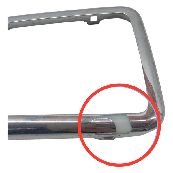 Moldura Cromada Console Câmbio Peugeot 407 2006 Detalhe
