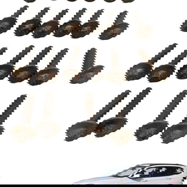 Jogo Parafusos Carter Motor Bmw X1 S Drive 2.0 N20 Flex 2015